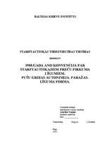 Referāts '1980.gada ANO konvencija par starptautiskajiem preču pirkuma līgumiem', 1.