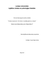 Konspekts 'Viena temata apguves plāna izstrāde  Temata nosaukums:  Kā rodas un izplatās gai', 1.