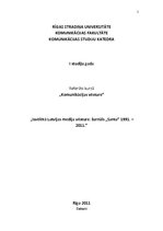 Referāts 'Izvēlētā Latvijas medija vēsture: žurnāls "Santa" no 1991. līdz 2011.gadam', 1.