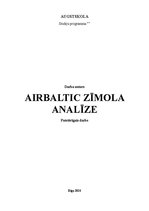 Diplomdarbs 'Airbaltic zīmola analīze', 1.