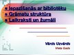 Prezentācija 'Bibliotēkzinātne: iepazīšanās ar bibliotēku, grāmatu struktūra un periodiskie iz', 1.