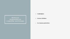 Prezentācija 'Makulas deģenerācija', 11.