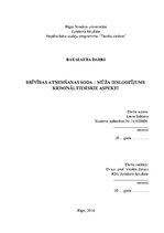 Diplomdarbs 'Brīvības atņemšanas soda - mūža ieslodzījums - krimināltiesiskie aspekti', 1.