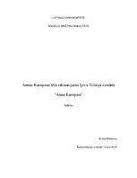 Referāts 'Annas Kareņinas tēla raksturojums Ļeva Tolstoja romānā "Anna Kareņina"', 1.