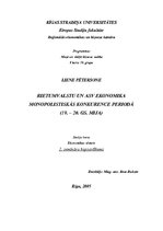 Konspekts 'Rietumvalstu un ASV ekonomika monopolistiskās konkurences periodā (19.-20.gs. mi', 1.