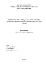 Referāts 'Noziedzīgi iegūtu līdzekļu legalizācijas prasību ievērošanas problēmas ārpakalpo', 1.