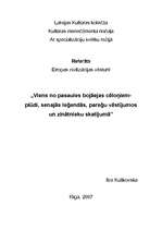 Referāts 'Viens no pasaules bojāejas cēloņiem - plūdi senajās leģendās, pareģu vēstījumos ', 1.