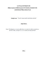 Eseja 'Psiholoģiskie un kontekstuālie faktori, kas ietekmē skolēnu iesaistīšanos, piesa', 1.