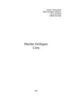 Referāts 'Martins Heidegers "Lieta"', 1.