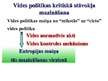 Prezentācija 'Kritiskais stāvoklis vides politikā', 28.