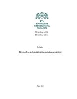 Referāts 'Referāts "Būvniecības industrializācijas metodes un virzieni"', 1.