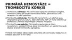 Prezentācija 'Hemostāzes traucējumi intensīvajā terapijā un anestezioloģijā. Koagulācijas sist', 3.