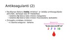 Prezentācija 'Hemostāzes traucējumi intensīvajā terapijā un anestezioloģijā. Koagulācijas sist', 16.