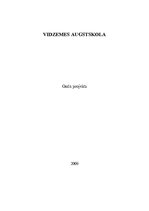 Referāts 'A/s "Valmieras piens" iekšējās un ārējās vides analīze un ieteikumi stratēģijai', 1.