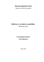 Referāts 'Reklāmas un to ietekme uz patērētāju', 1.