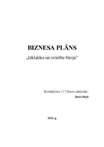 Biznesa plāns 'SIA "Izklaides un svinību birojs"', 16.