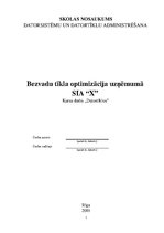 Prezentācija 'X uzņēmuma datortīkla izpēte un uzlabošanas risinājumi', 1.