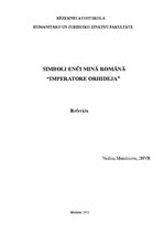 Referāts 'Simboli Enči Minā romānā "Imperatore Orhideja"', 1.