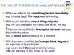 Prezentācija 'The Definite and The (x) Article', 3.