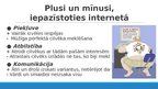 Prezentācija 'Iepazīšanās internetā', 6.