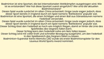 Prezentācija 'Die Geschichte des Badmintons', 13.