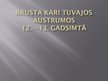 Prezentācija 'Krusta kari Tuvajos Austrumos 12.-13.gadsimtā', 1.