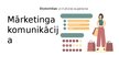 Prezentācija 'Mārketinga komunikācija. Dažādu lietotāju profilu patēriņa grozs', 1.