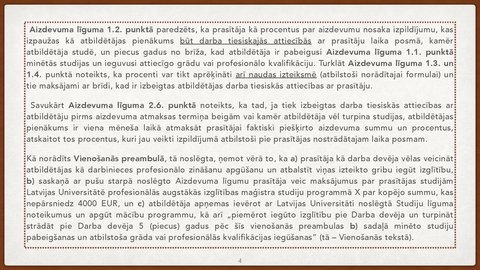 Prezentācija 'Vienošanās par profesionālo apmācību juridiskā kvalifikācija', 4.