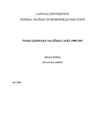 Referāts 'Ivara Godmaņa valdības laiks 1990-1993', 1.