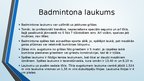 Prezentācija 'Badmintons', 5.