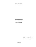 Eseja 'Reja Bredberija grāmata "Pieneņu vīns"', 1.