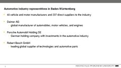 Referāts 'Automotive Industry in Germany and Baden-Württemberg Region', 32.