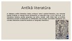 Prezentācija 'Antīkā literatūra', 2.