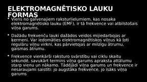 Prezentācija 'Elektromagnētiskais piesārņojums un tā ietekme uz kokaugiem', 6.