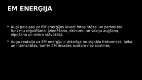 Prezentācija 'Elektromagnētiskais piesārņojums un tā ietekme uz kokaugiem', 7.