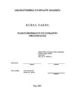 Referāts 'Pamatlīdzekļi un to uzskaites organizācija', 1.