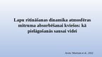 Prezentācija 'Lapu virsmas laukuma izmaiņas atkarībā no dažādiem faktoriem', 2.