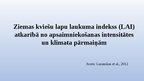 Prezentācija 'Lapu virsmas laukuma izmaiņas atkarībā no dažādiem faktoriem', 8.