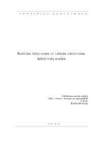 Referāts 'Austrijas civilprocess un Latvijas civilprocess. Salīdzinoša analīze', 1.