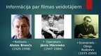 Prezentācija 'Ilgais ceļš kāpās (rež. Aloizs Brenčs) filmas prezentācija', 2.