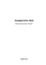 Referāts 'Marketing Mix', 1.