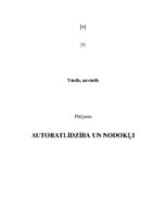 Konspekts 'Autoratlīdzība un tai piemērojamie nodokļi', 1.