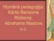 Referāts 'Izpratne par personību pedagoģijā un personības attīstības teorija', 20.