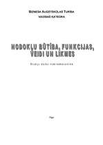 Referāts 'Nodokļu būtība, teorija, funkcijas un likme', 1.