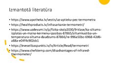 Prezentācija 'Infrasarkanie termometri, to lietošana un  salīdzinājums ar citiem termometriem', 12.