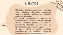 Prezentācija 'Mākslīgās tekstilšķiedras', 3.