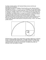 Konspekts 'Bioloģijas saistība ar matemātiku tematā zelta griezums', 2.