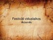 Prezentācija 'Viduslaiku festivāli ārzemēs', 1.