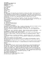 Eseja 'The Effects of Tetracycline on Chick Embryos', 1.