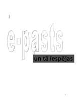 Referāts 'E-pasts un tā iespējas', 1.